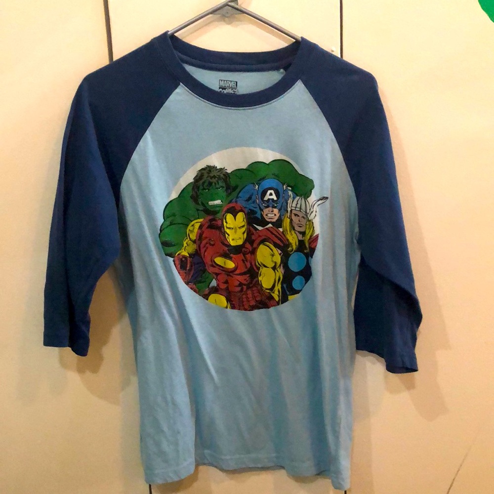 Marvel Comics 3/4 Sleeve T-Shirt